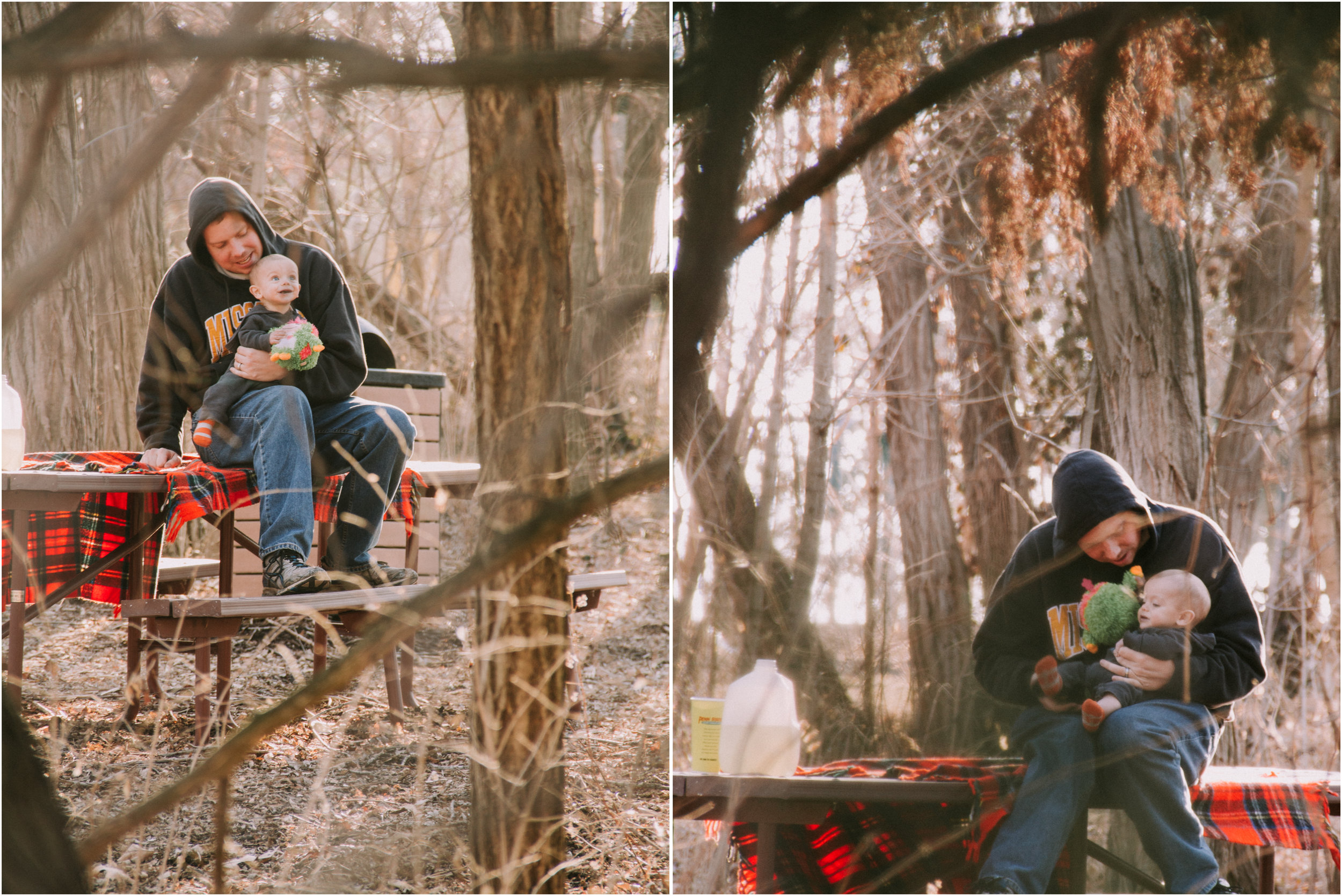 family picnic at Drace park