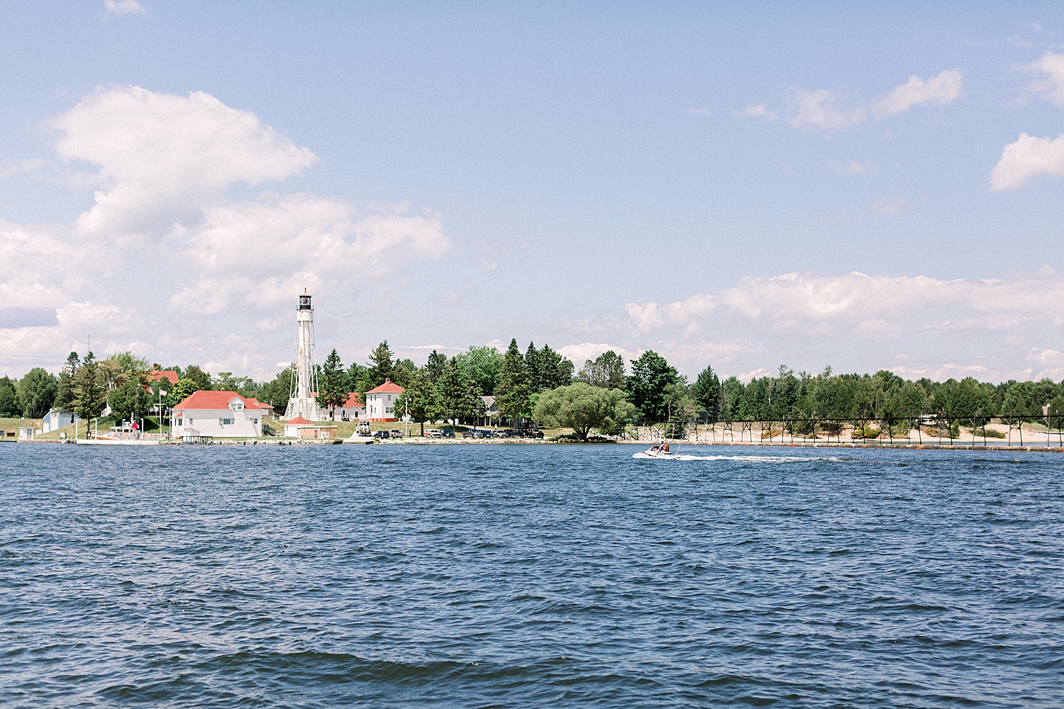 Sturgeon Bay Ship Canal Light in the Door County Travel Guide 