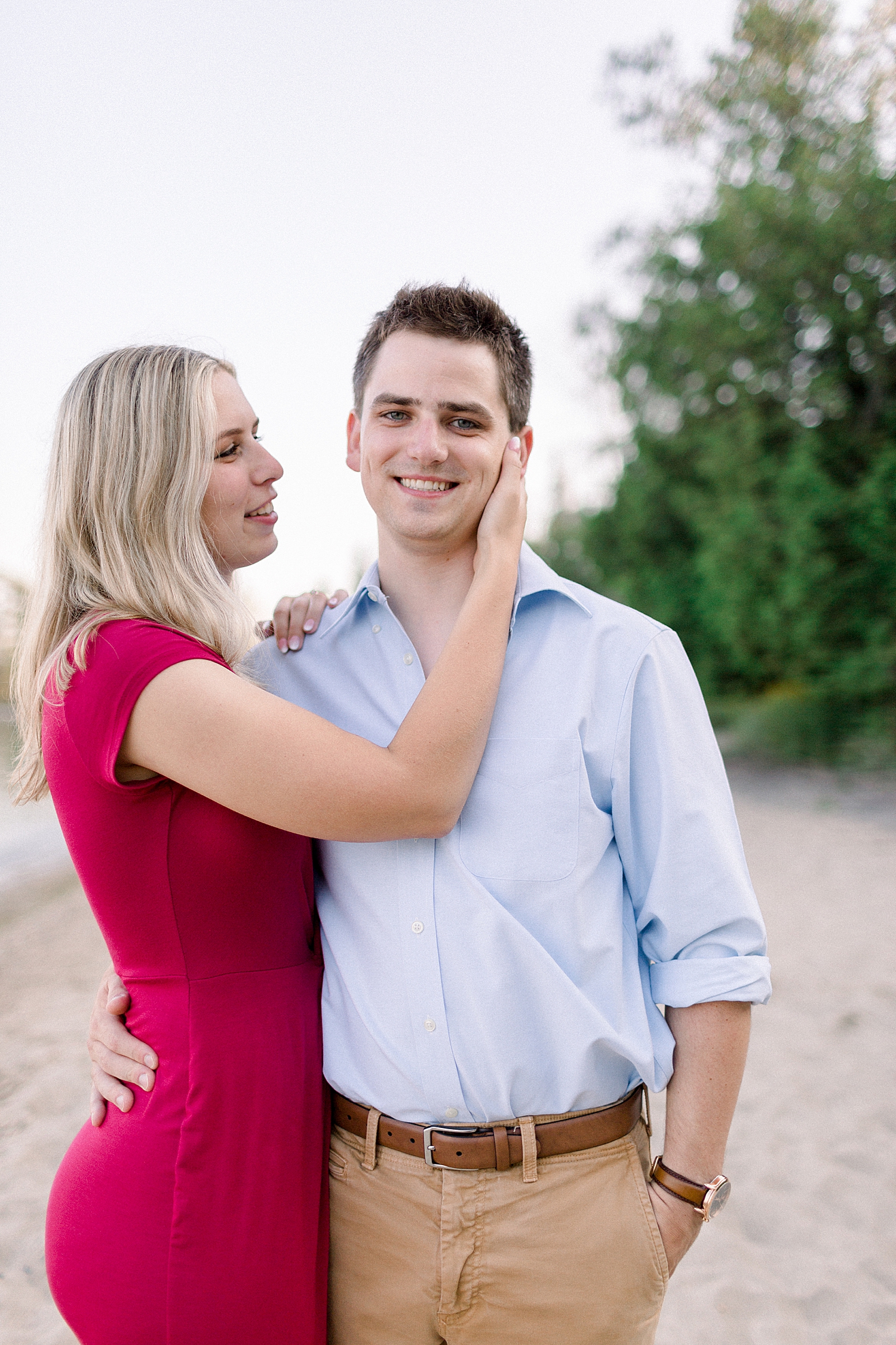 Portage Park Engagement Session in Sturgeon Bay, Wisconsin by The Helgesons